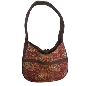 Anna William Newburyport Bag Shoulder Handbag Paisley Brown